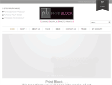 Tablet Screenshot of printblock.co.uk